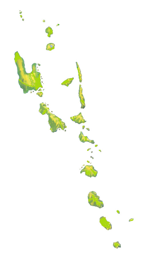 map of vanuatu